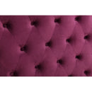 Tufted Upholstered Low Profile Platform Bed