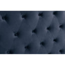 Tufted Upholstered Low Profile Platform Bed