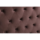 Tufted Upholstered Low Profile Platform Bed