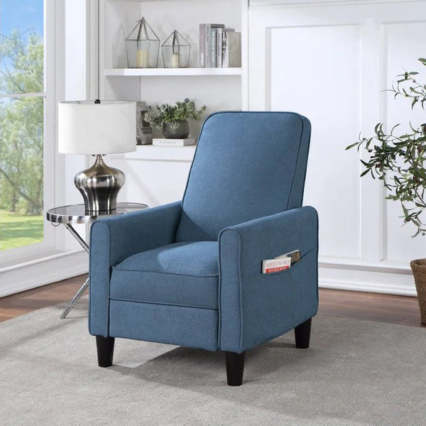 Mid-century Modern-looking Wide Manual Standard Recliner
