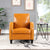 Faux Leather Club Recliner Chair