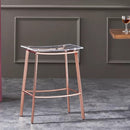 Rose Gold 25.5" Counter Stool
