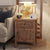 24'' Tall 1 - Drawer Solid Wood Nightstand in Light Natural