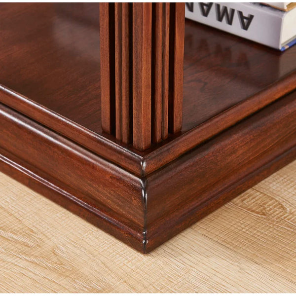 23'' Tall Block End Table with Storage