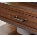 Brown Coffee Table with Storage