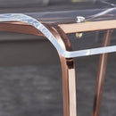 Virginia 25.5" Counter Stool-Rose Gold