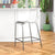 Virginia 25.5" Counter Stool-Medium Gray
